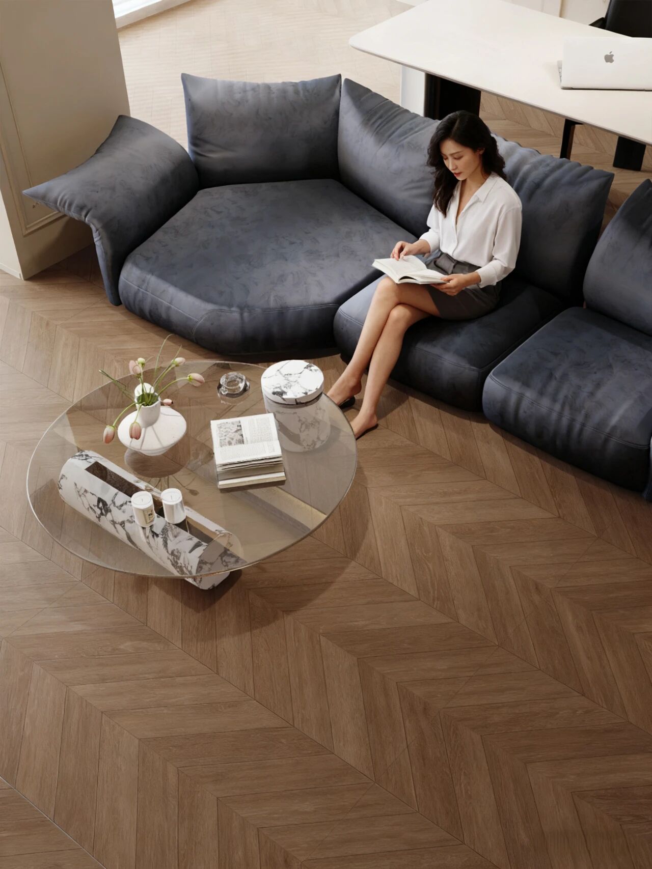 木紋系列|霜花柚木：慢時(shí)光里的木紋清柔(圖5)